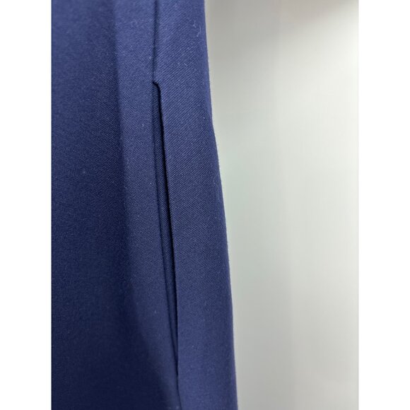 City Chic Fit & Flare Sweetheart Neckline Ponte Stretch Dress Navy Size 14 NEW - Picture 8 of 9